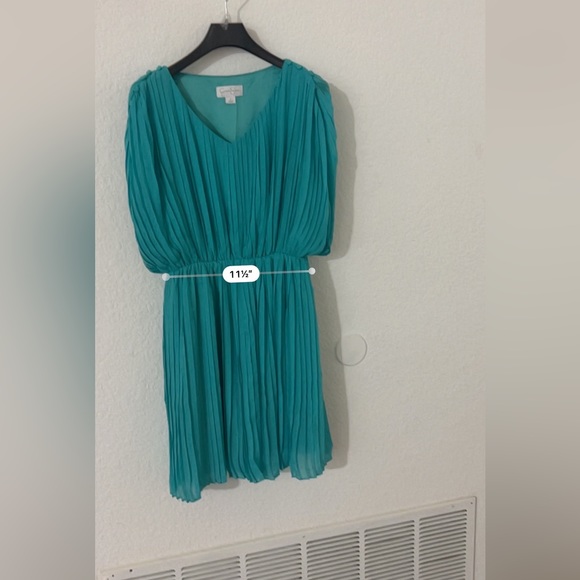 Jessica Simpson short dress  Aqua blue size 6 - Picture 6 of 8